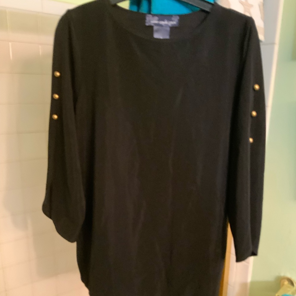 Susan Graver EUC medium detailed top